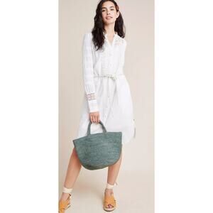 Scotch & Soda Lace Shirt Dress “Treasure Collector” Women’s XS Coastal Old Money